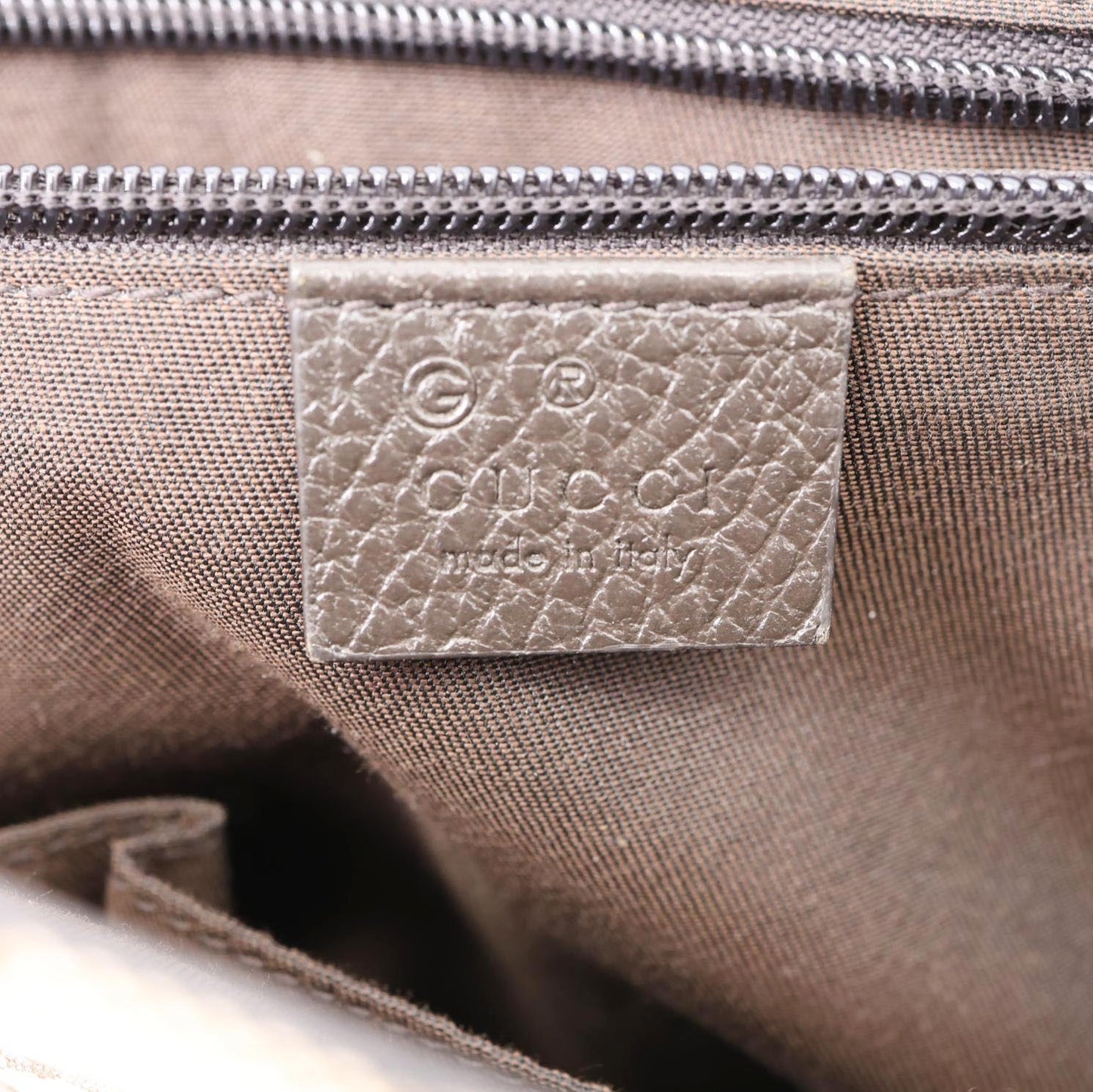 GUCCI GG  Flap Large Monogram Canvas Messenger Bag Beige 449171