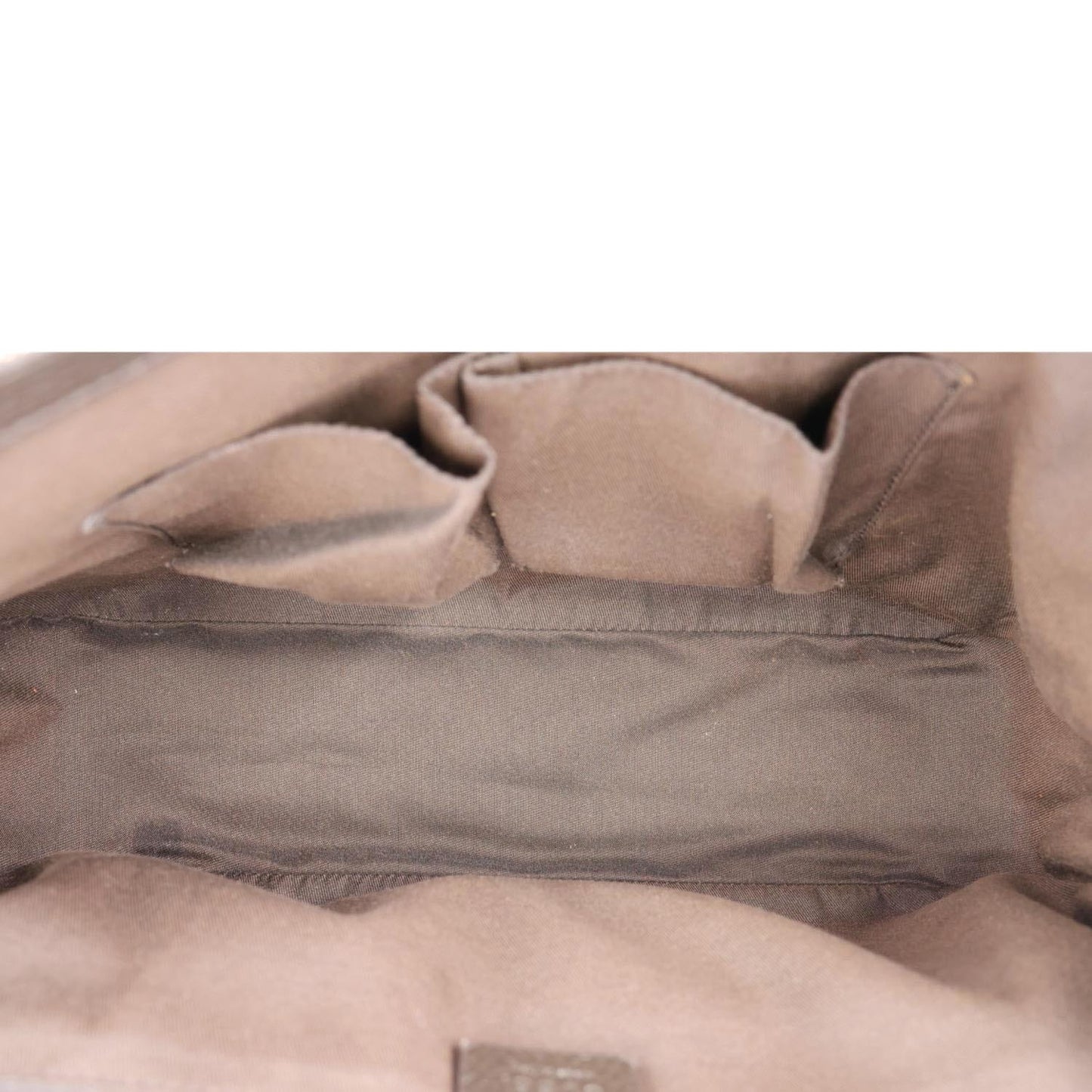 GUCCI GG  Flap Large Monogram Canvas Messenger Bag Beige 449171