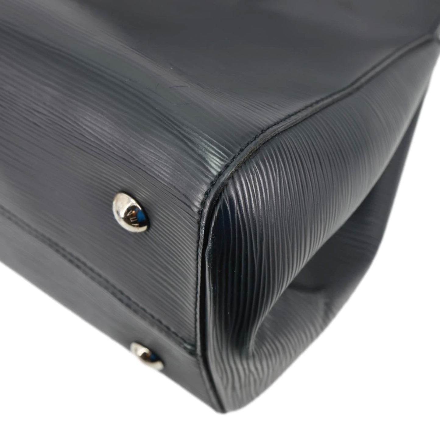 LOUIS VUITTON Marly MM Epi Leather Shoulder Bag Black