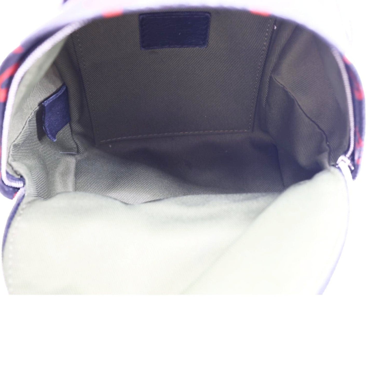 LOUIS VUITTON Palm Springs Mini Monogram Infrarouge Canvas Backpack Bag Black