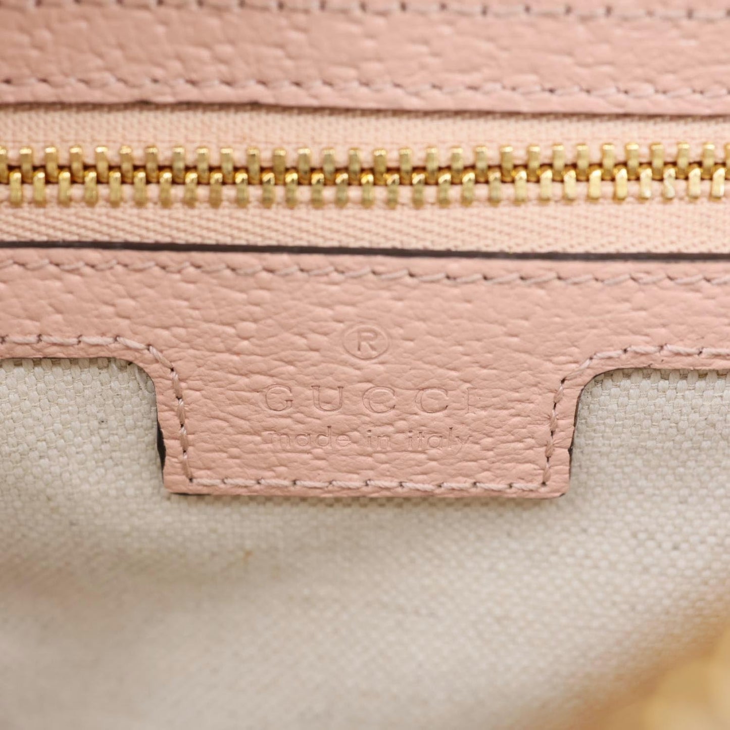 GUCCI Ophidia GG Supreme Canvas Shoulder Bag Pink 772239