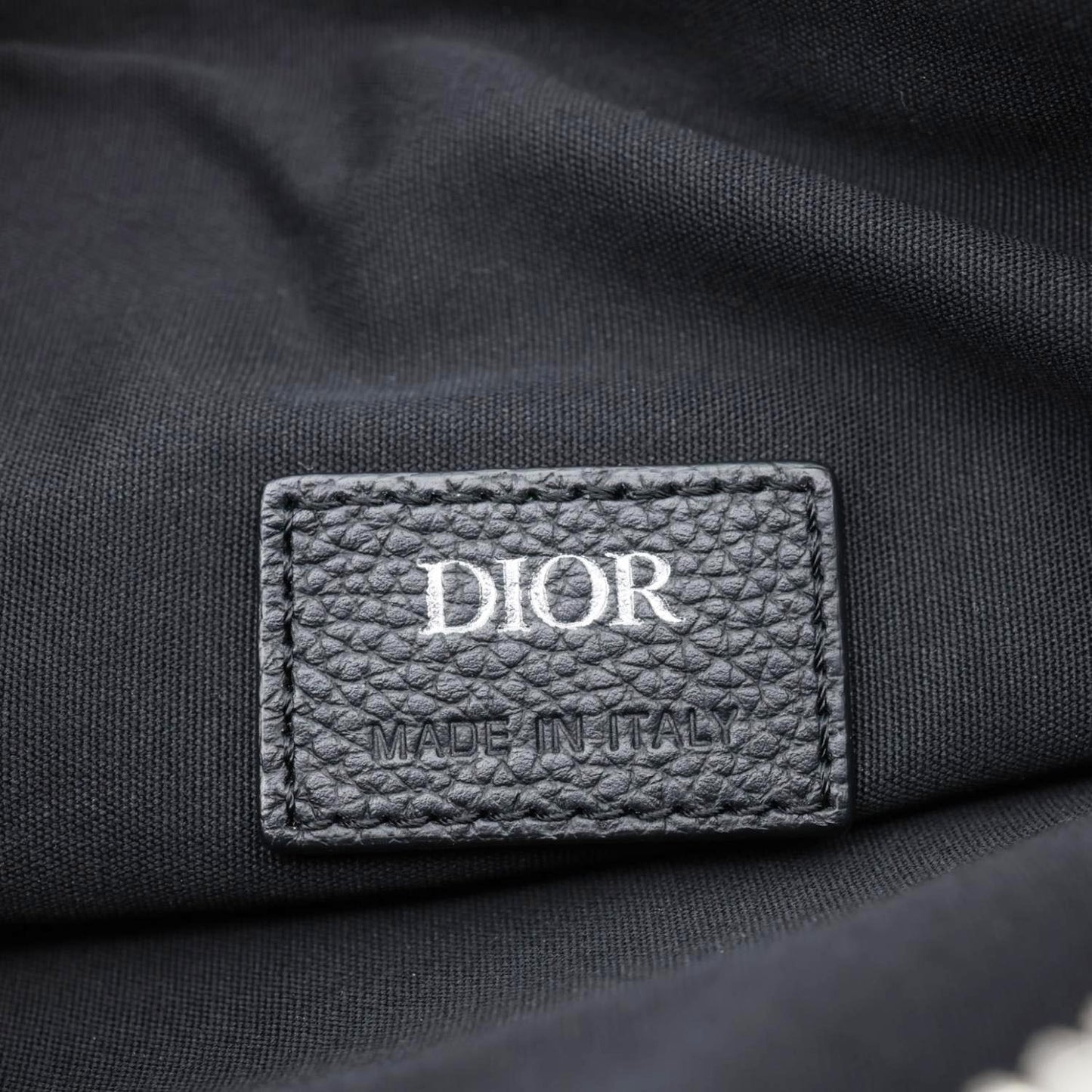 CHRISTIAN DIOR Saddle Oblique Jacquard Crossbody Bag Grey
