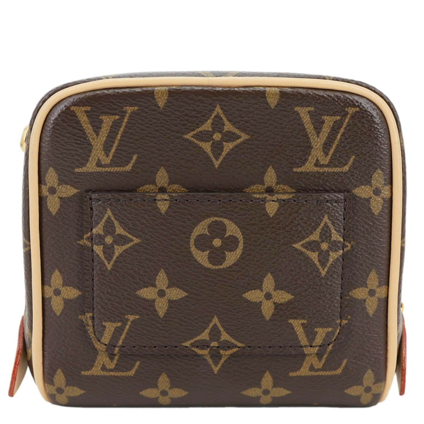 LOUIS VUITTON Just In Case Monogram Canvas Crossbody Bag Brown
