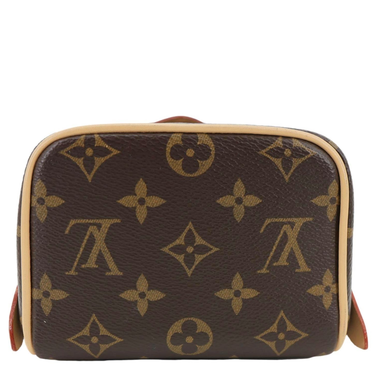 LOUIS VUITTON Just In Case Monogram Canvas Crossbody Bag Brown