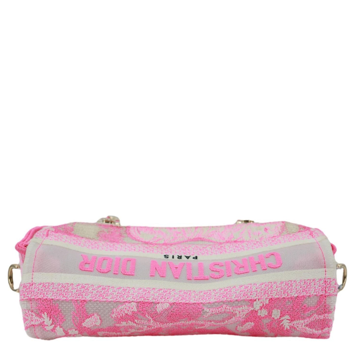 CHRISTIAN DIOR Diorcamp Toile de Jouy Embroidered Canvas Messenger Bag Pink