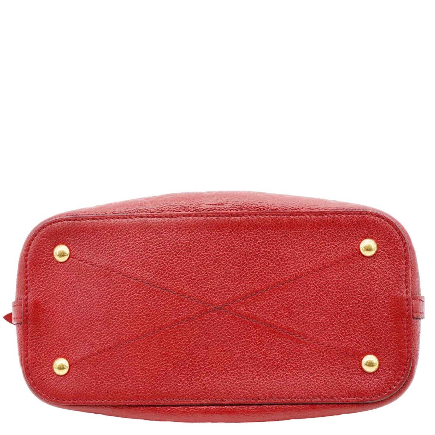 LOUIS VUITTON Mazarine Monogram Empreinte Shoulder Bag Red