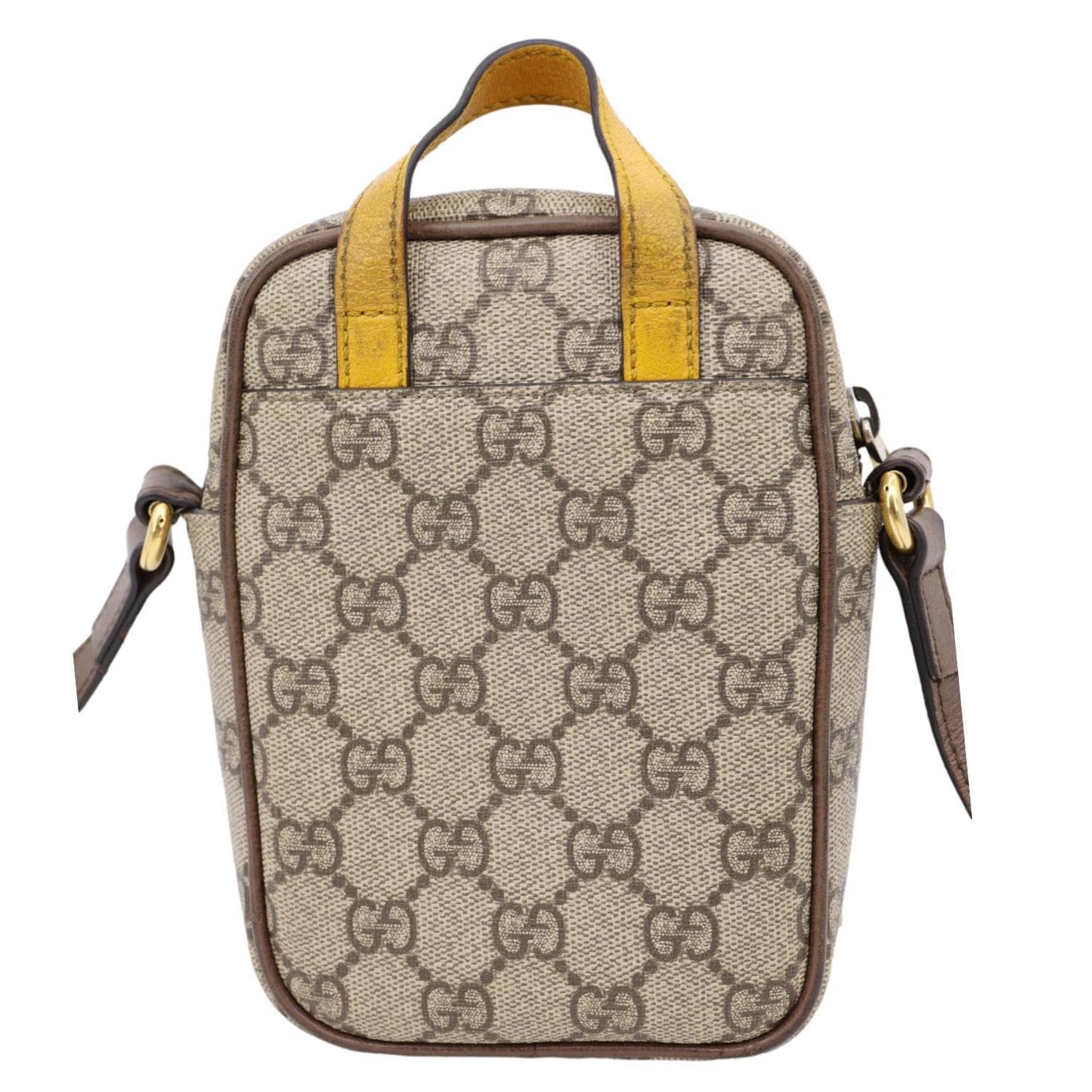 Gucci Neo   Mini GG Supreme Canvas Crossbody Bag Beige 658556