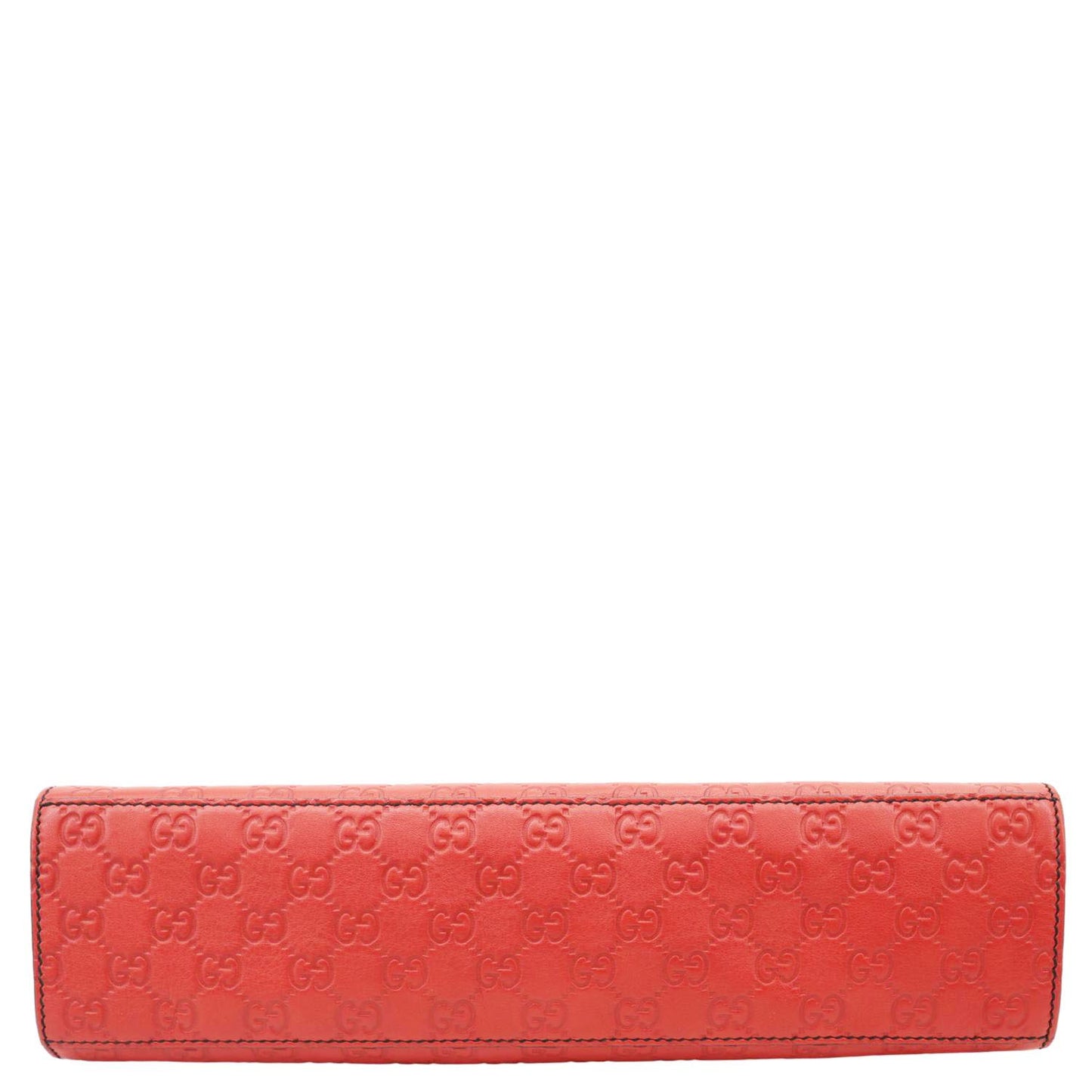 GUCCI Emily Large Leather Chain Shoulder Bag Red 295403