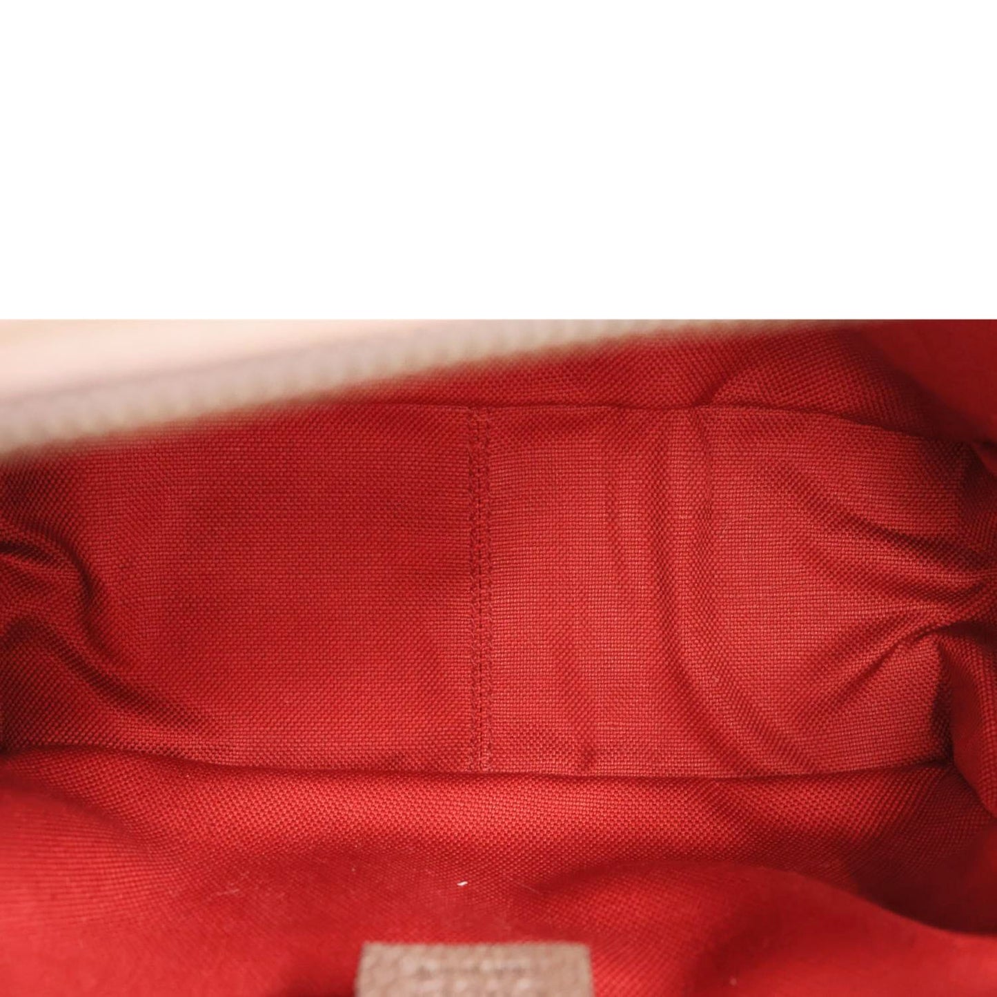 GUCCI Houndstooth Stripe Interlocking G Trunk Shoulder Bag Red 626363
