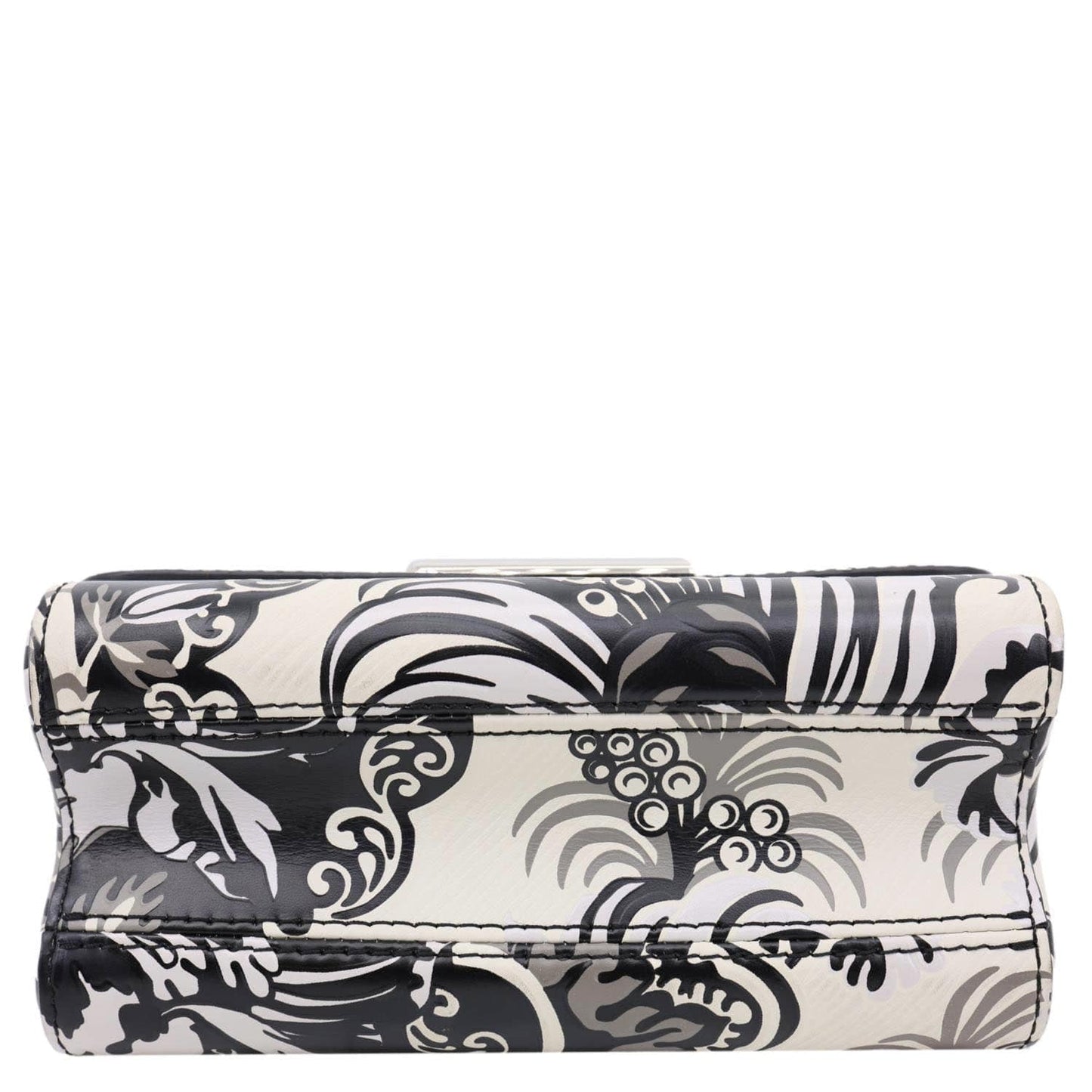 LOUIS VUITTON Twist PM Floral Epi Leather Crossbody Bag White