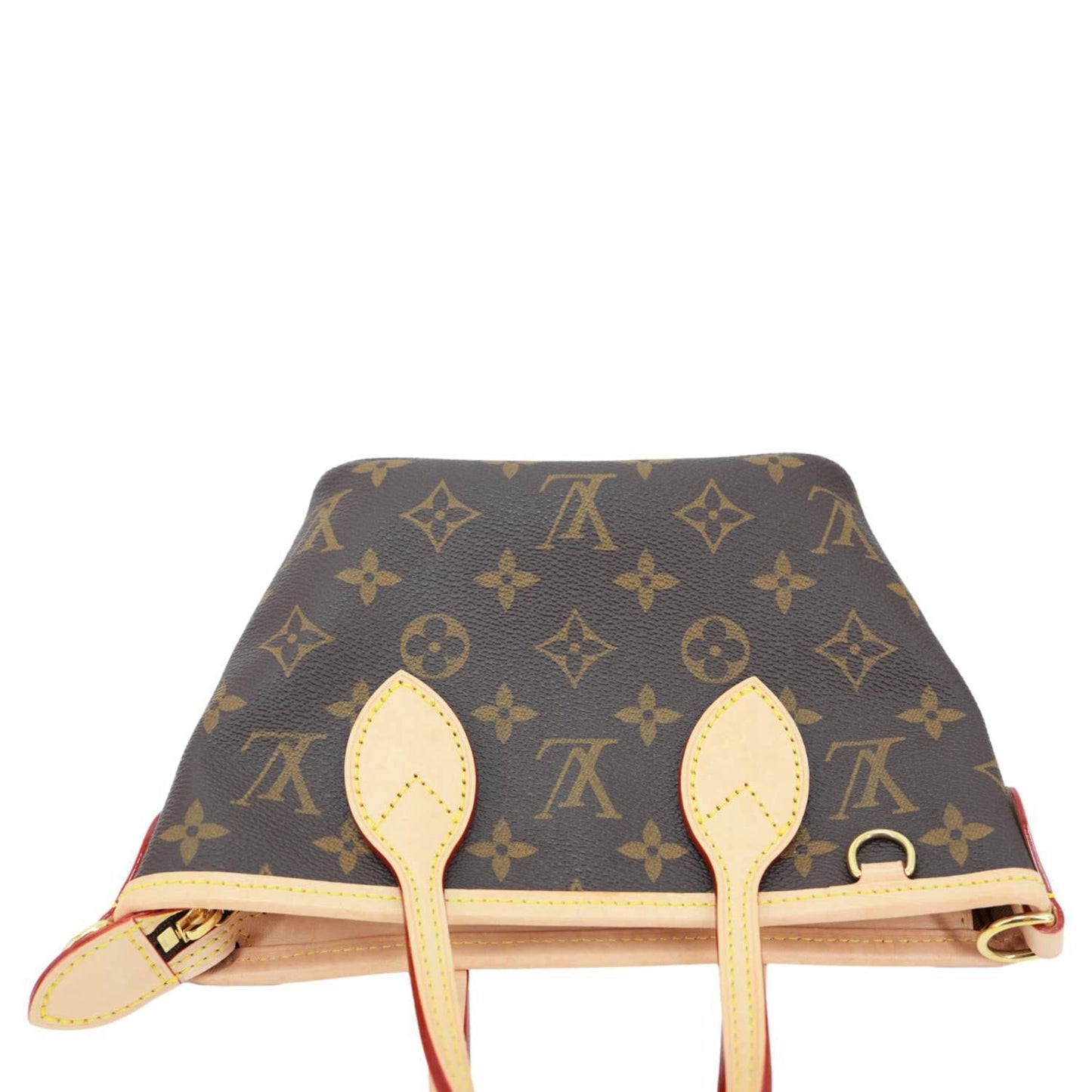 LOUIS VUITTON Neverfull BB Monogram Canvas Tote Shoulder Bag Brown