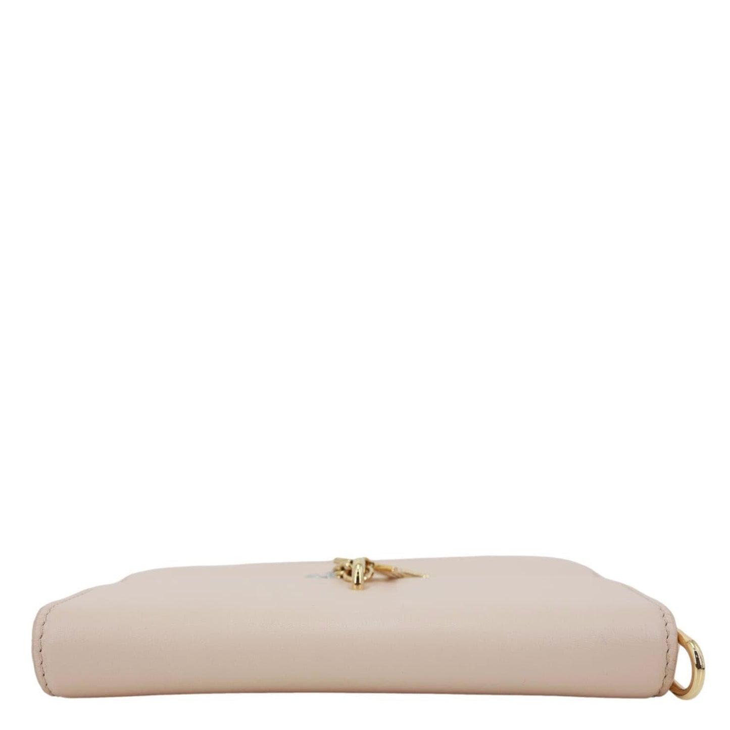 LOUIS VUITTON LV Bloom Calfskin Leather Wallet On Chain Pink