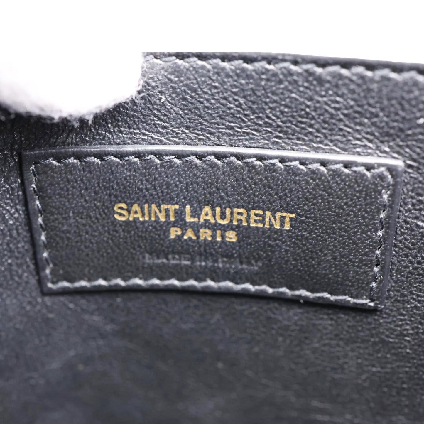 YVES SAINT LAURENT Vicky Medium Matelasse Lambskin Chain Crossbody Bag Blue