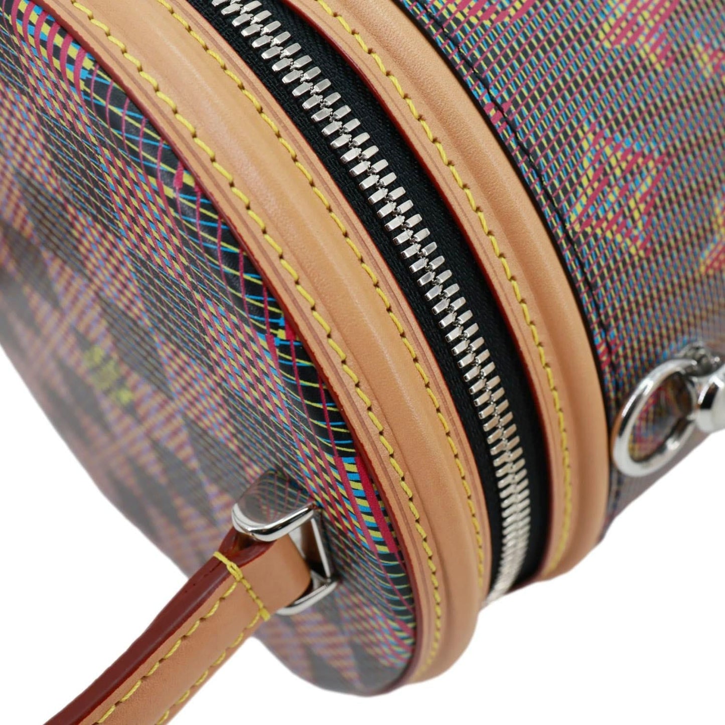 LOUIS VUITTON Cannes LV Pop Canvas Shoulder Bag Brown