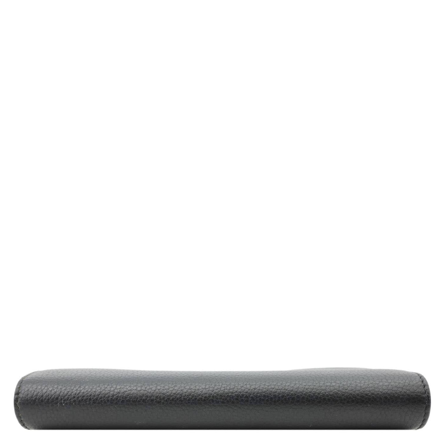 CHRISTIAN DIOR Saddle Oblique Jacquard Leather Wallet Black