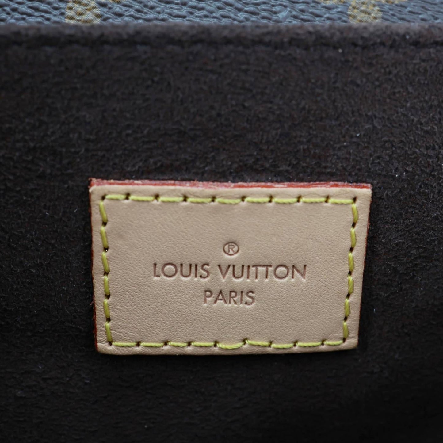 LOUIS VUITTON Metis Pochette Monogram Canvas Crossbody Bag Brown