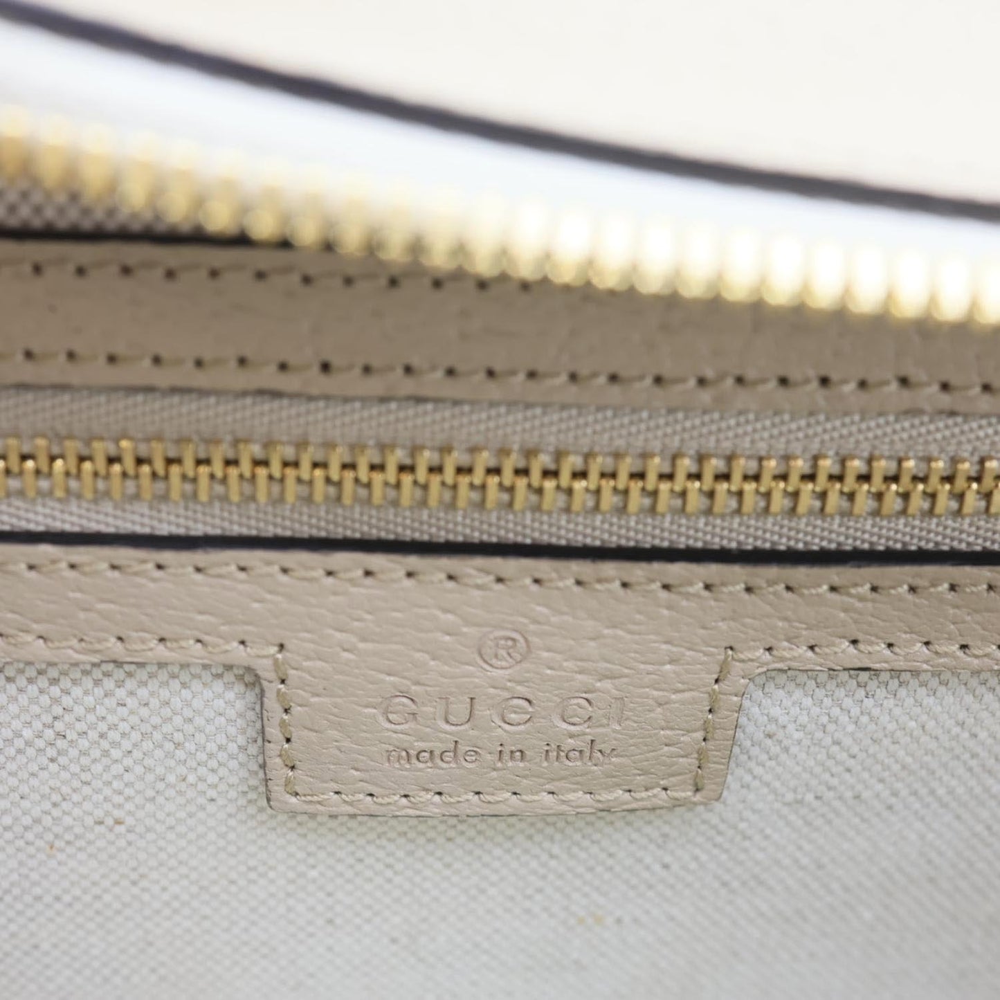 GUCCI Ophidia Small GG Supreme Canvas Shoulder Tote Bag Beige 693724