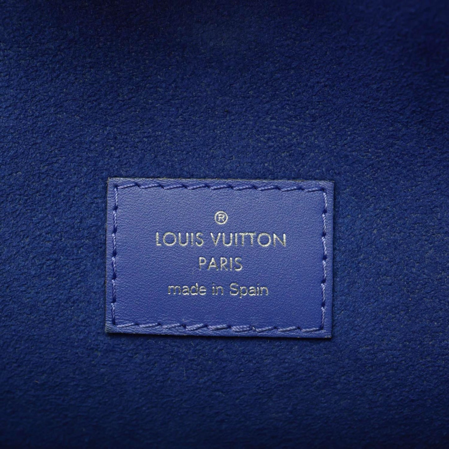LOUIS VUITTON Neverfull MM Epi Leather Tote Shoulder Bag Purple
