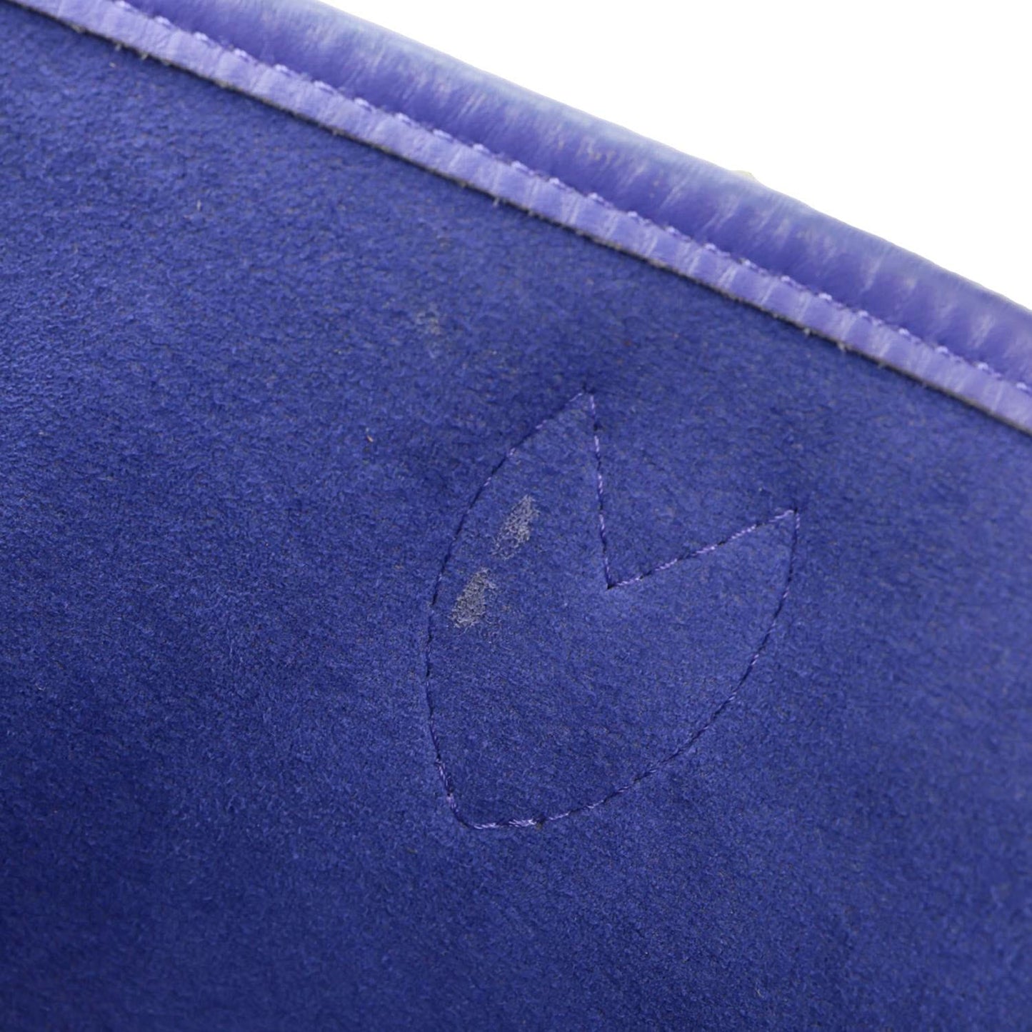 LOUIS VUITTON Neverfull MM Epi Leather Tote Shoulder Bag Purple