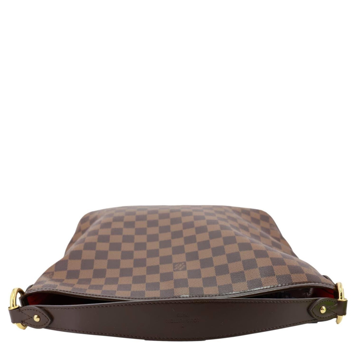 LOUIS VUITTON Delightful PM Damier Ebene Hobo Bag Brown