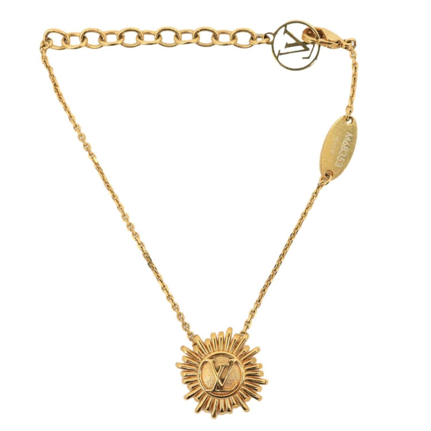LOUIS VUITTON Place Vendome Metal Bracelet Gold