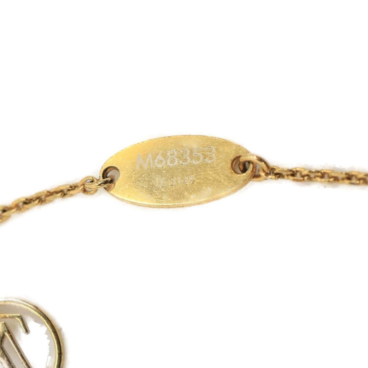 LOUIS VUITTON Place Vendome Metal Bracelet Gold