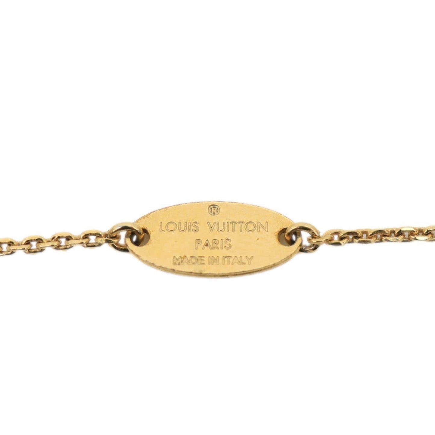 LOUIS VUITTON Place Vendome Metal Bracelet Gold