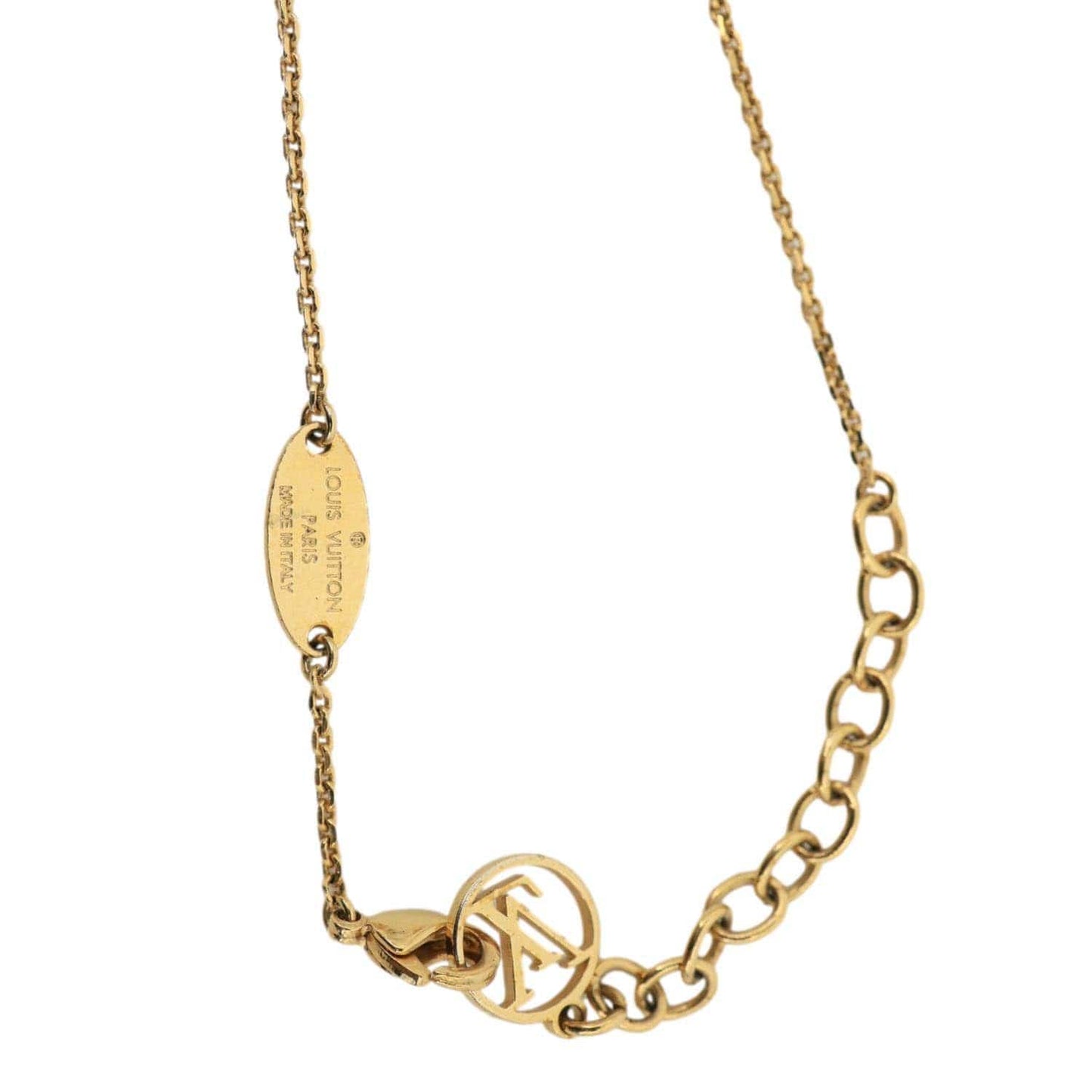 LOUIS VUITTON Place Vendome Metal Bracelet Gold
