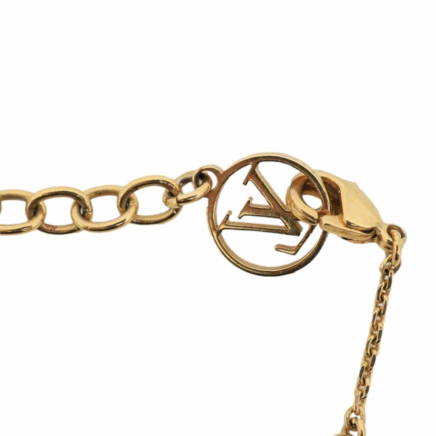 LOUIS VUITTON Place Vendome Metal Bracelet Gold