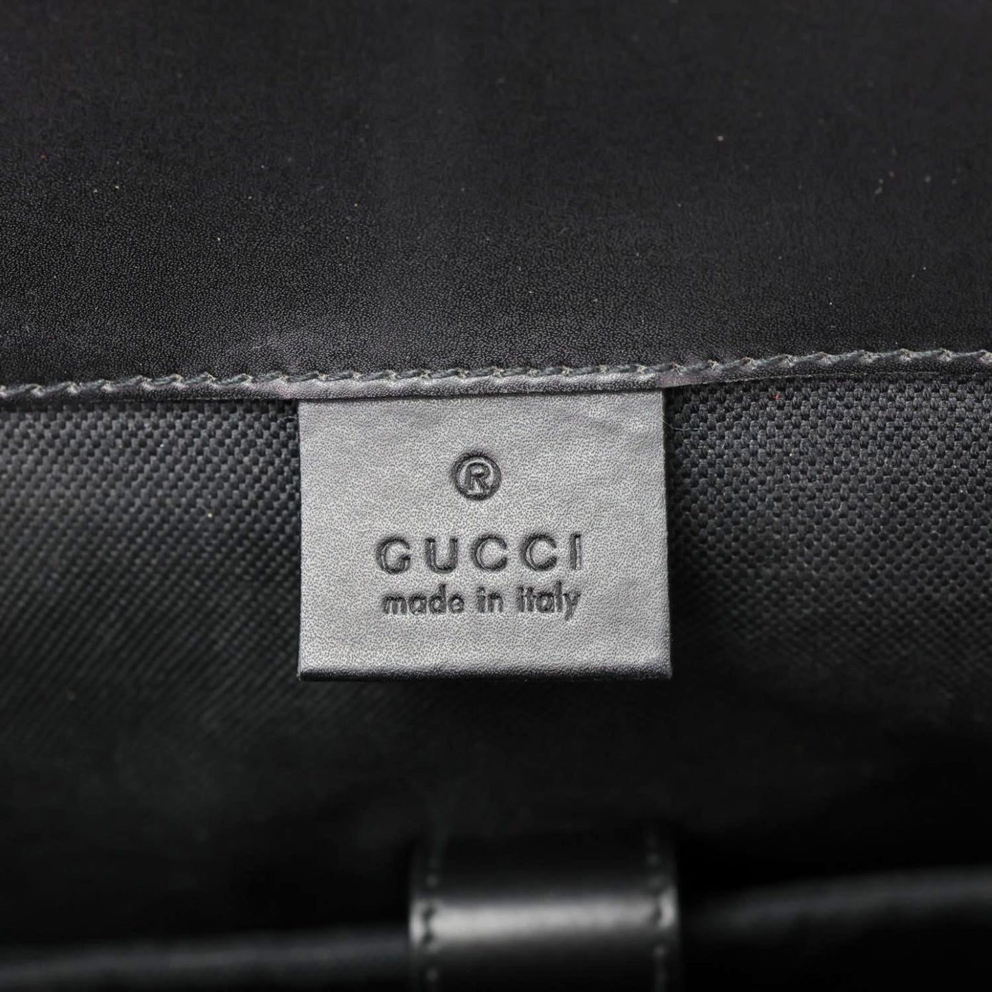 GUCCI GG Supreme Canvas Backpack Black 495563