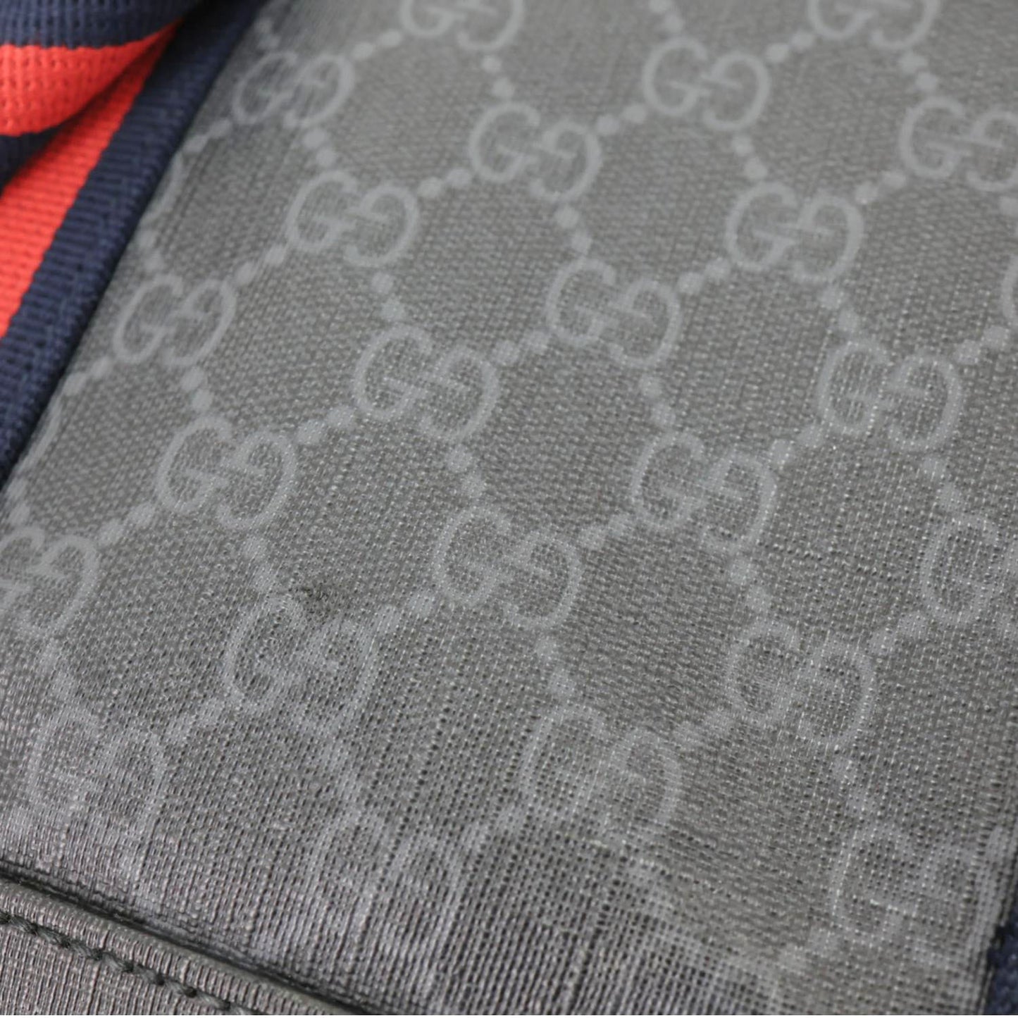 GUCCI GG Supreme Canvas Backpack Black 495563