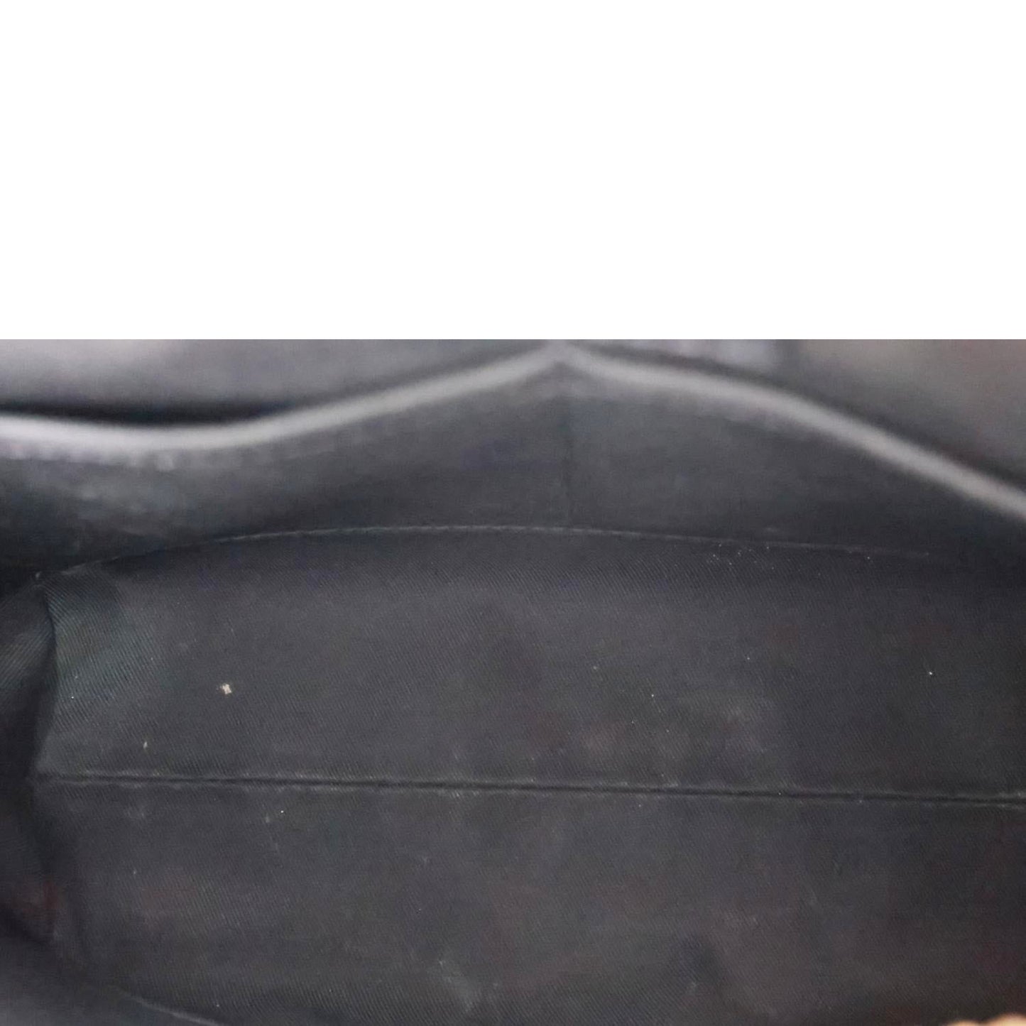 LOUIS VUITTON Odeon PM Damier Ebene Tote Shoulder Bag Brown