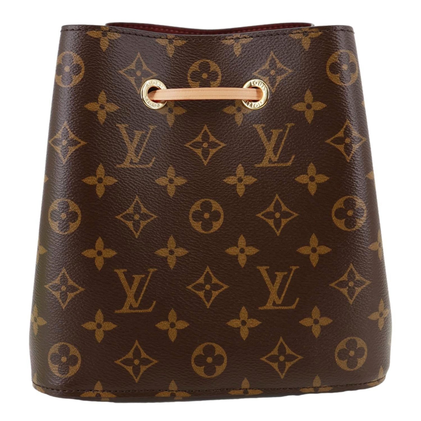LOUIS VUITTON Neonoe BB Monogram Canvas Bucket Bag Brown