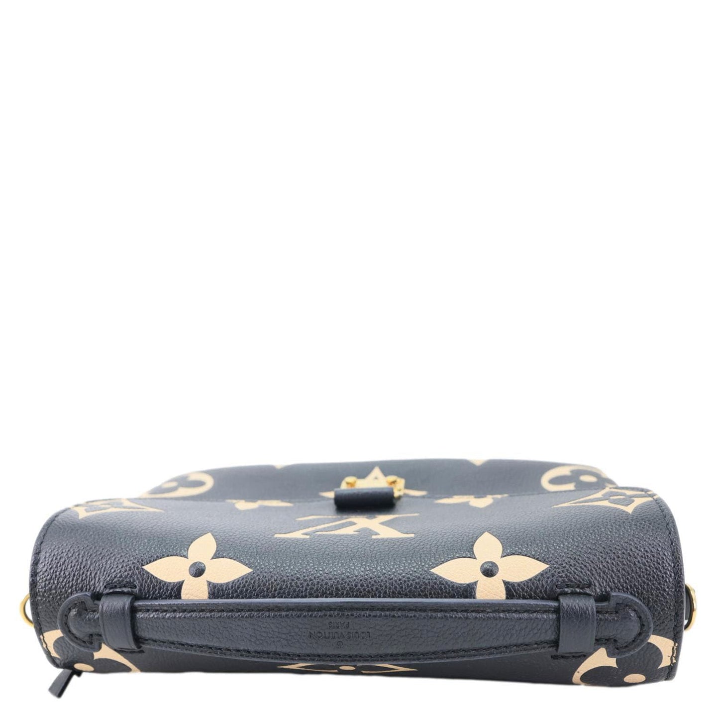 LOUIS VUITTON Metis Pochette Empreinte Leather Crossbody Bag Bicolor