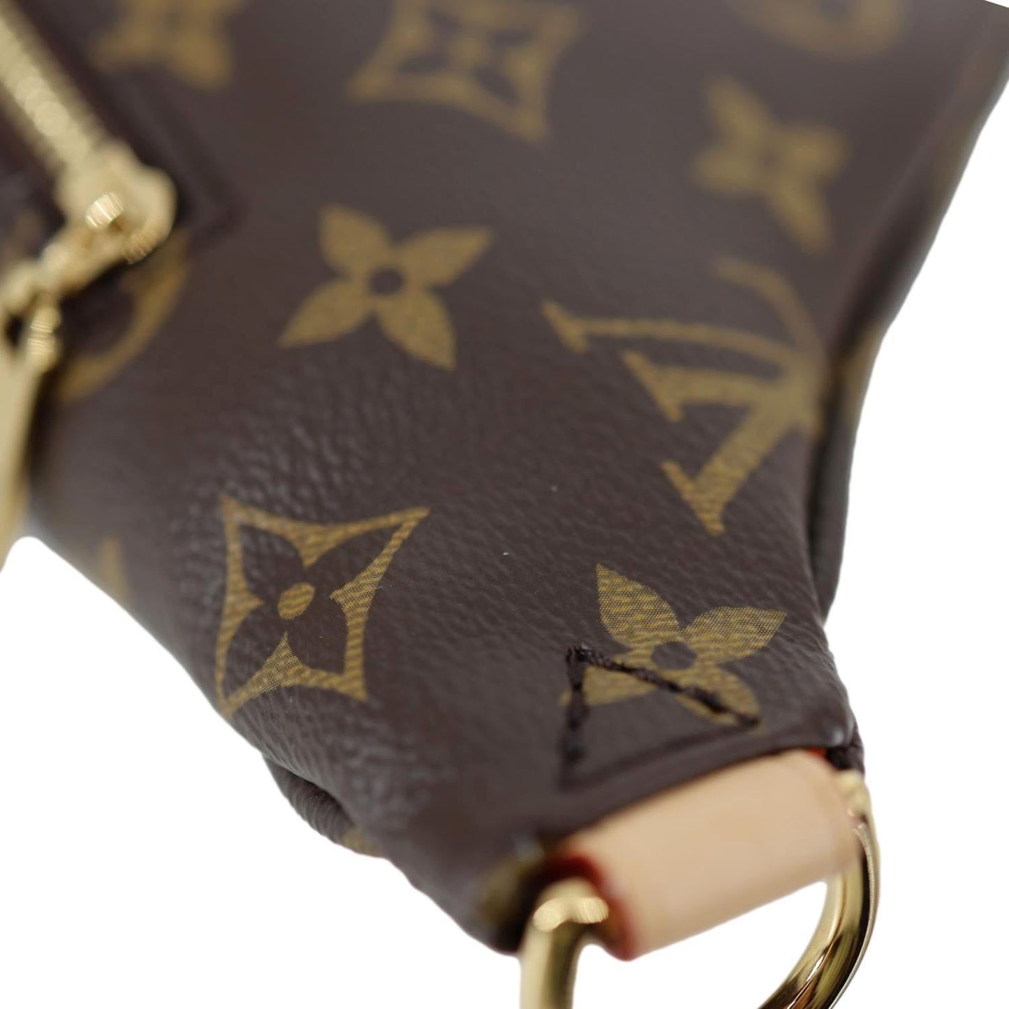 LOUIS VUITTON High Rise Monogram Canvas Bumbag Brown