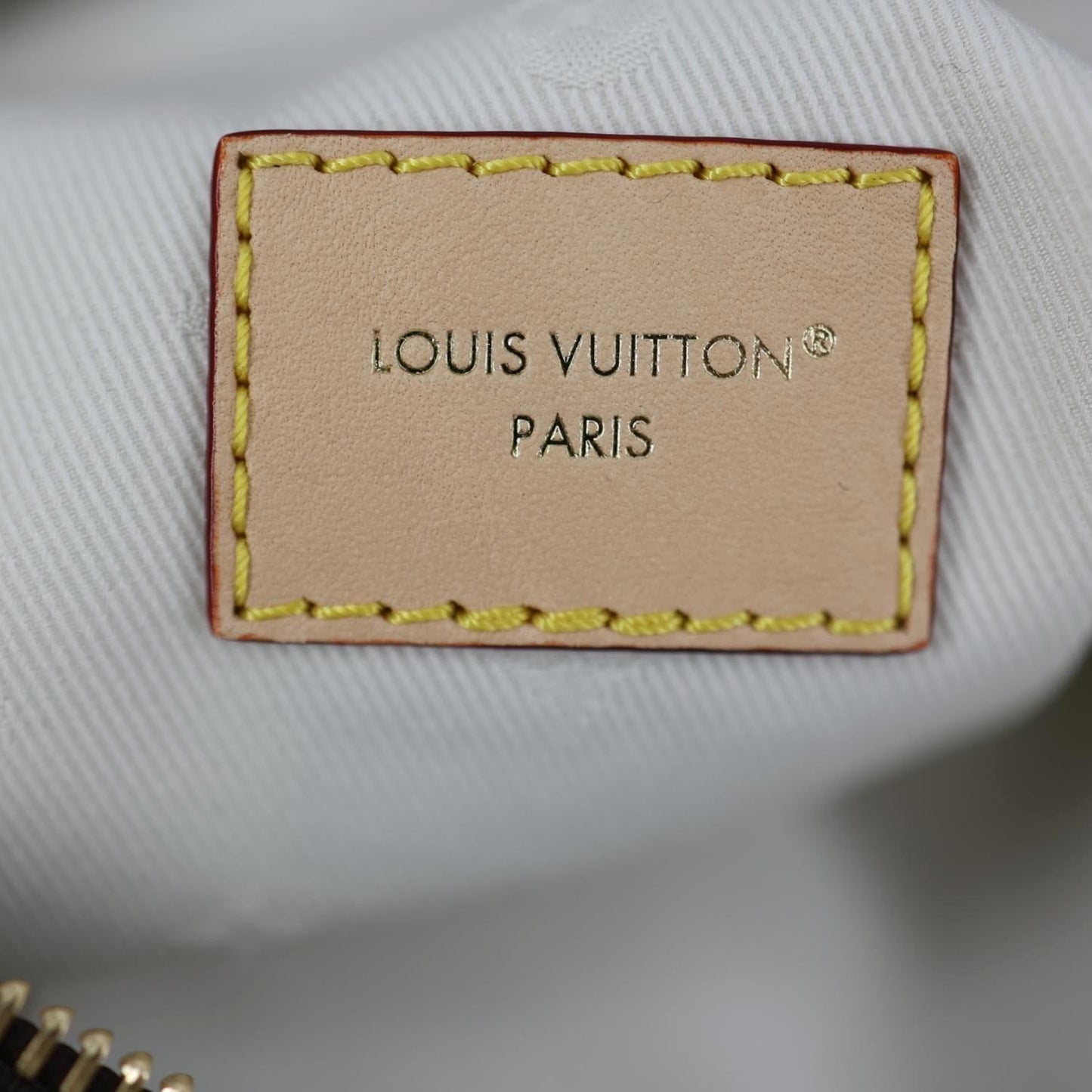 LOUIS VUITTON High Rise Monogram Canvas Bumbag Brown