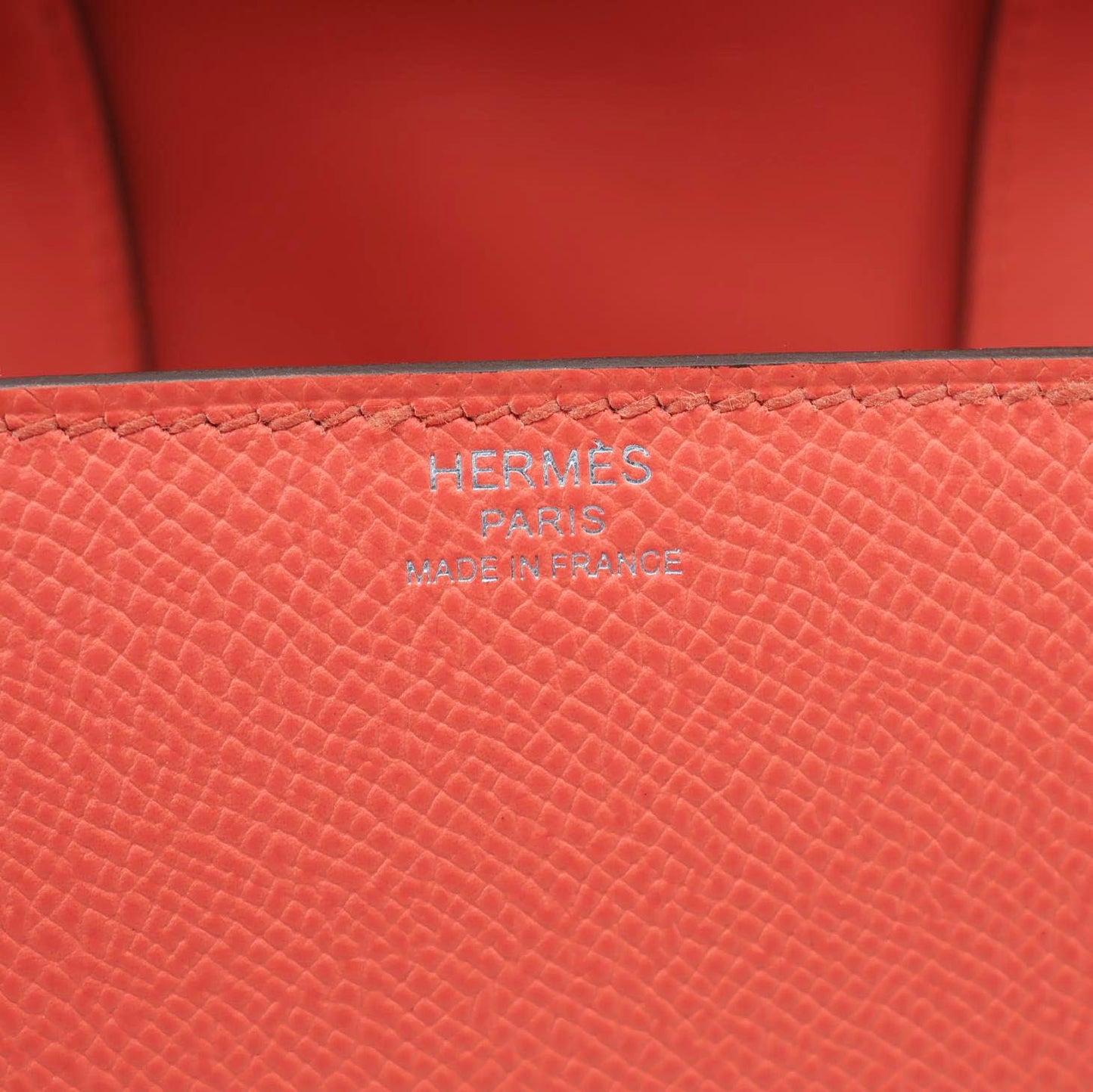 HERMES Della Cavalleria Mini Epsom Leather Shoulder Bag Pink