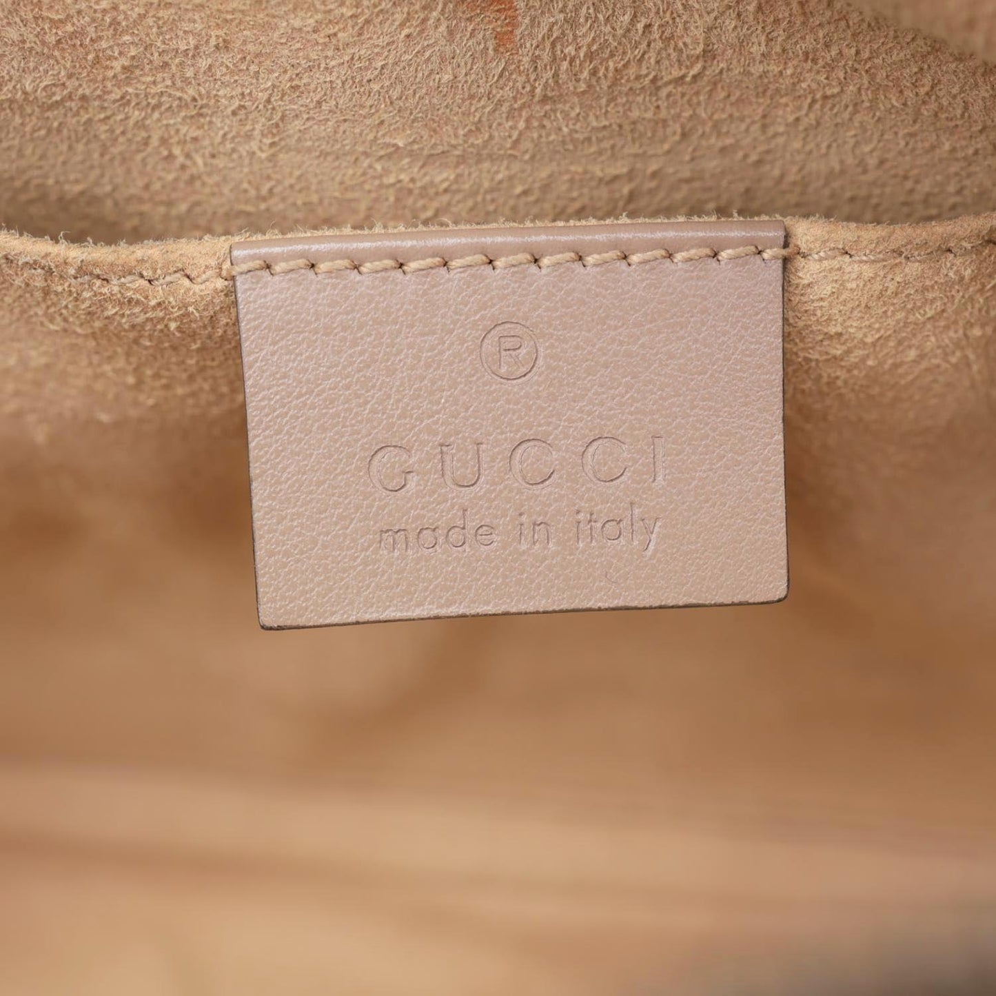 GUCCI GG Marmont Small Matelasse Chevron Leather Camera Bag Dusty Pink 447632