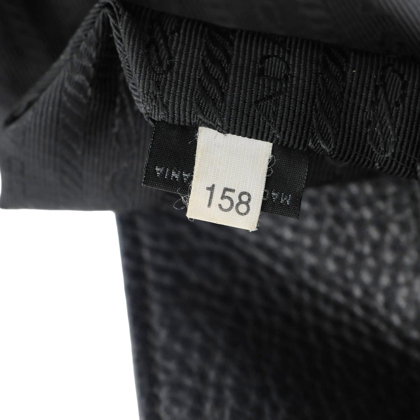 PRADA Vitello Daino Front Zip Leather Hobo Bag Black