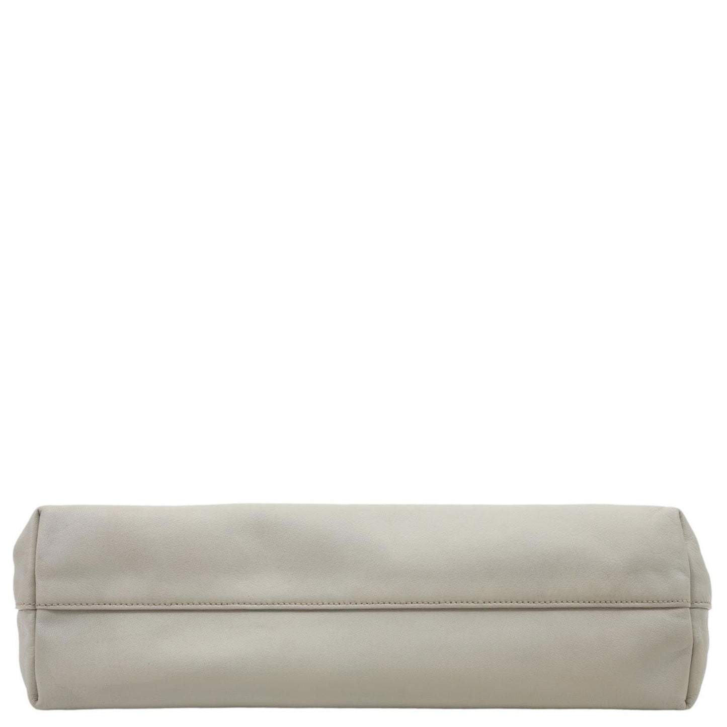 PRADA Vitello Daino Leather Shopping Tote Bag Beige