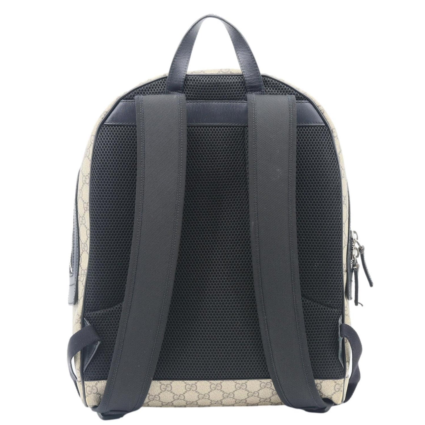 GUCCI Web GG Supreme Canvas Backpack Beige 443805