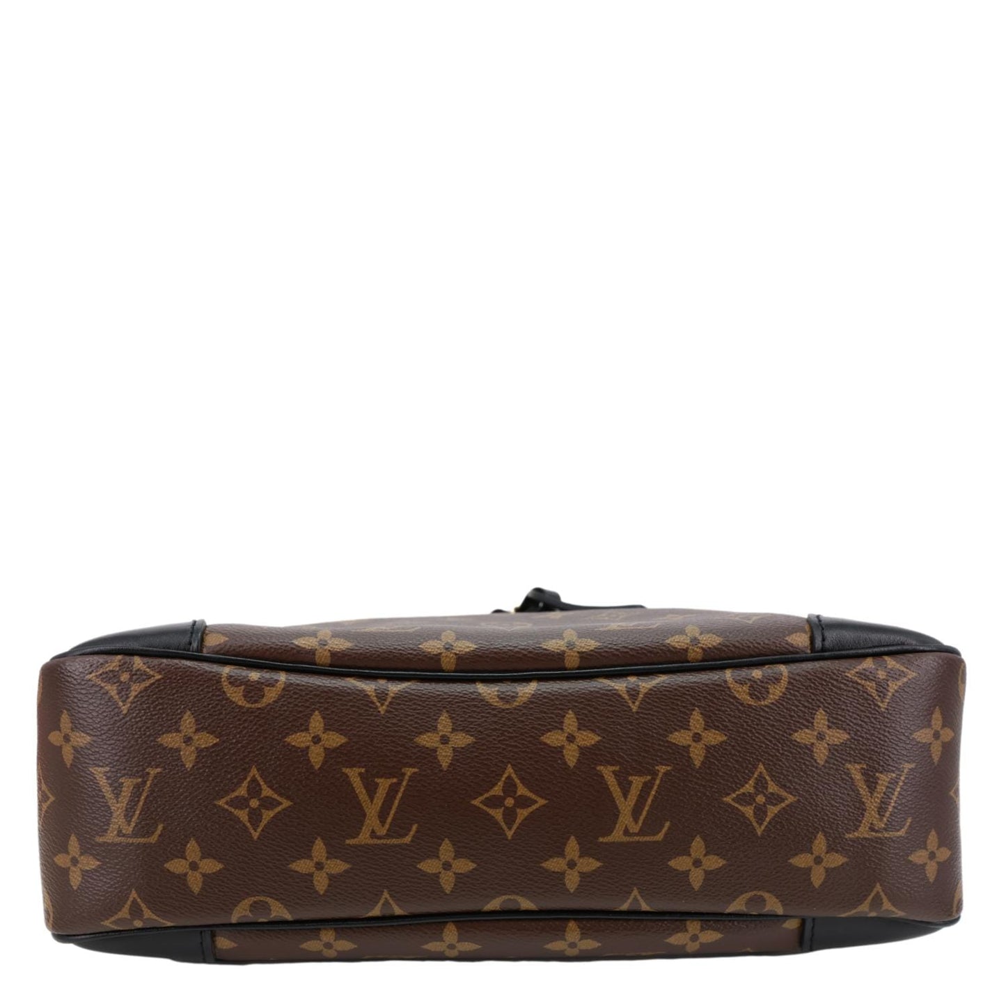 LOUIS VUITTON Odeon NM MM Monogram Canvas Shoulder Bag Black