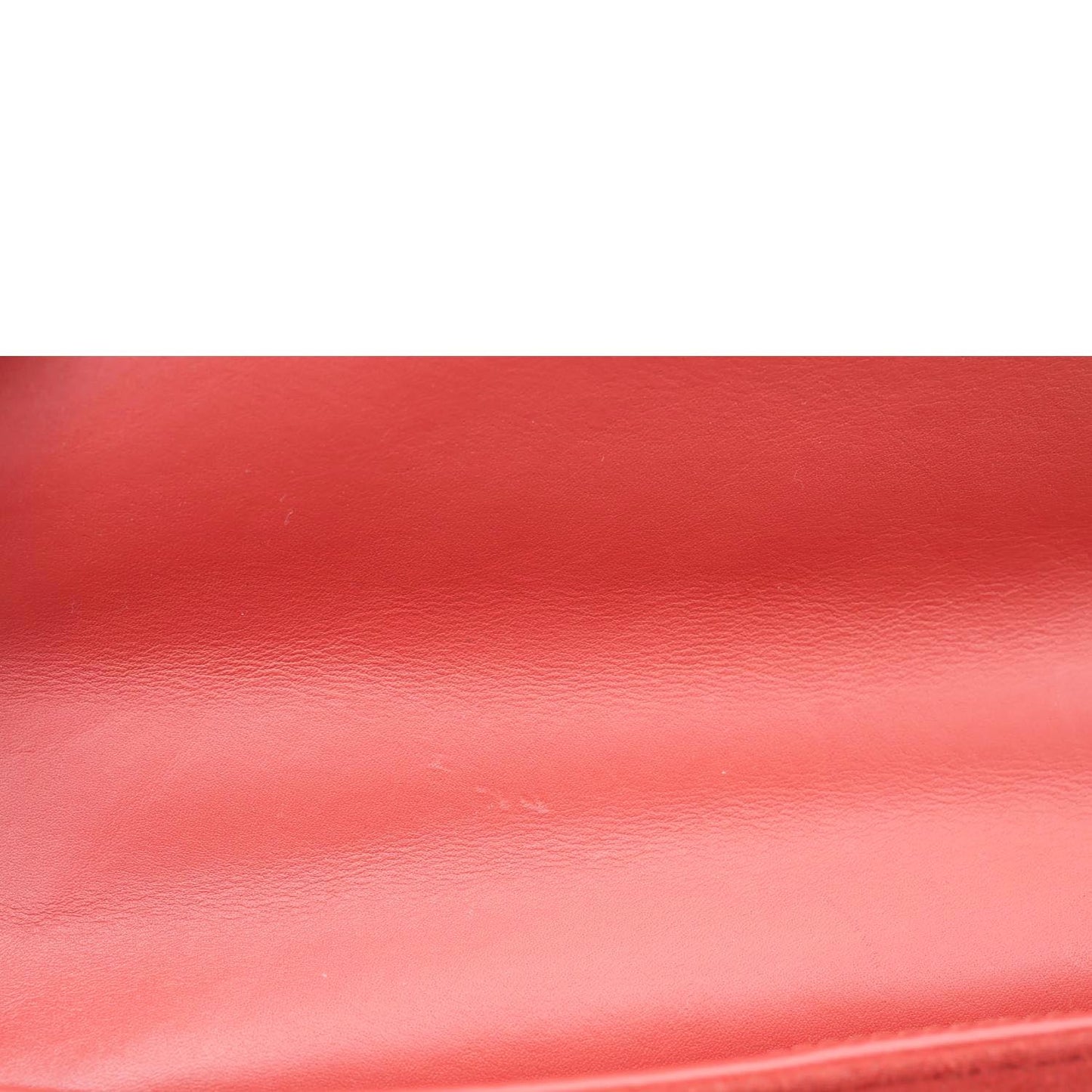 LOUIS VUITTON New Wave PM Leather Chain Crossbody Bag Red