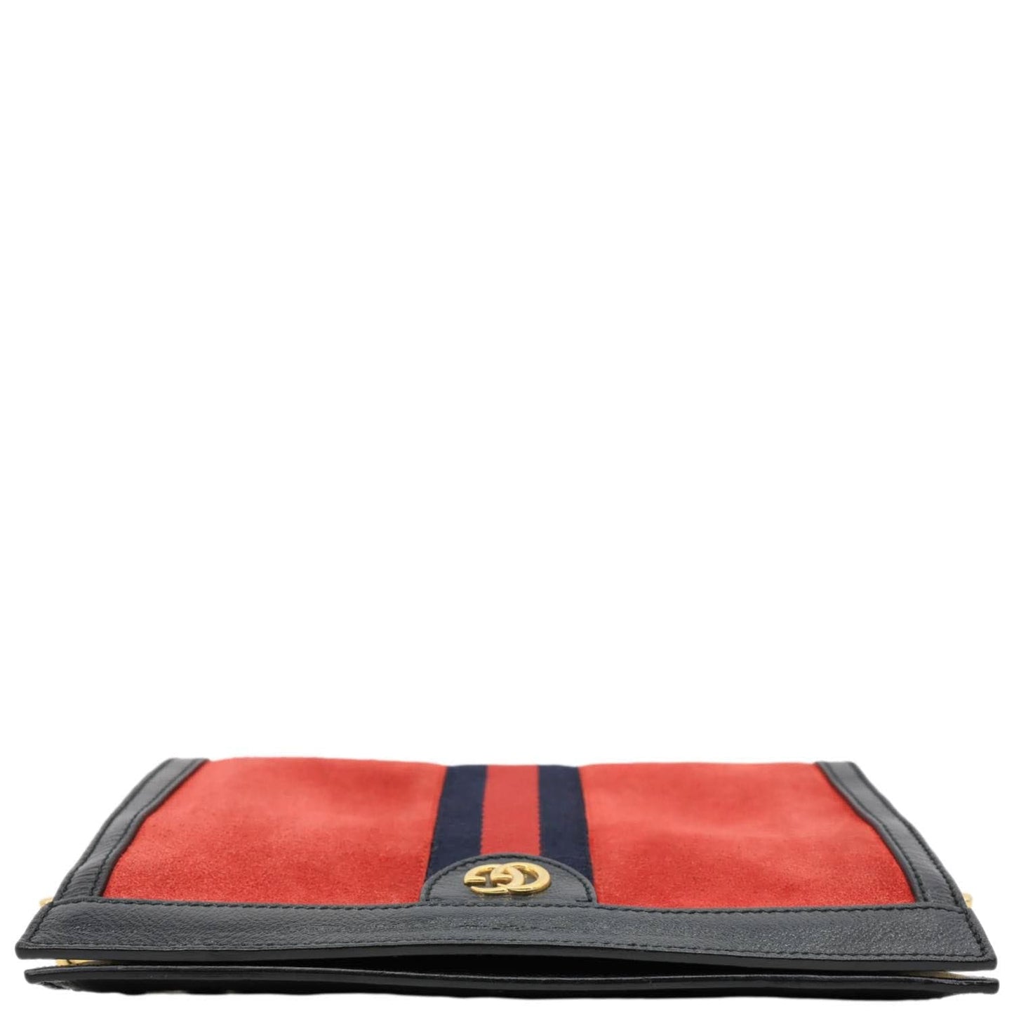 GUCCI Ophidia Small Suede Chain Shoulder Bag Red 503877