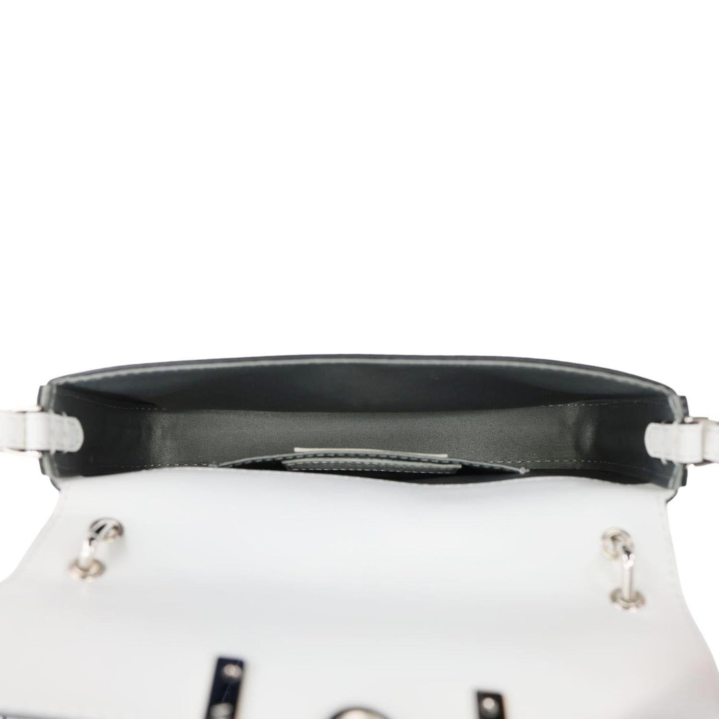 FENDI x Marc Jacobs Bow Printed Leather Baguette Bag Off White