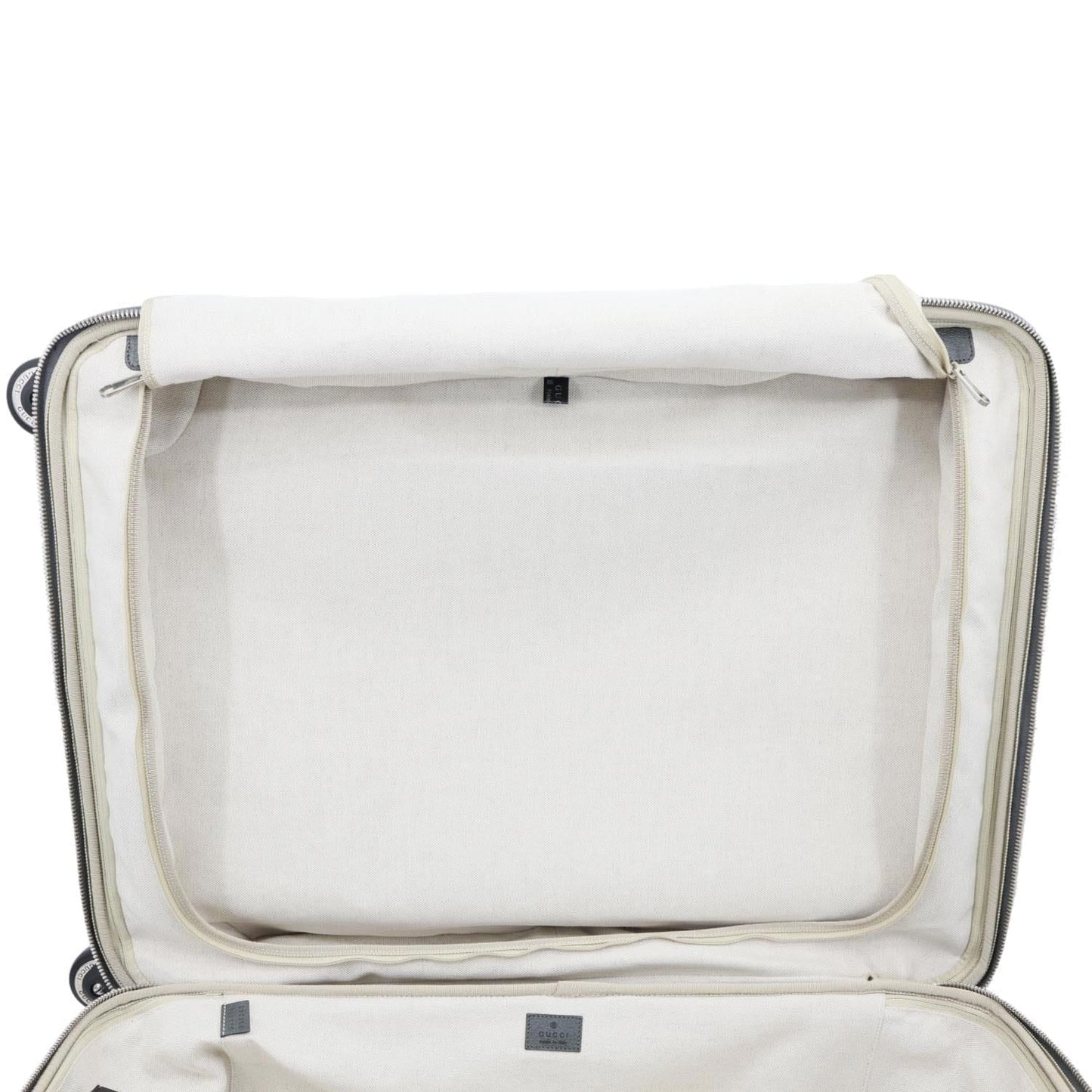 GUCCI Ophidia Cabin Trolley GG Supreme Canvas Travel Bag Grey 693664