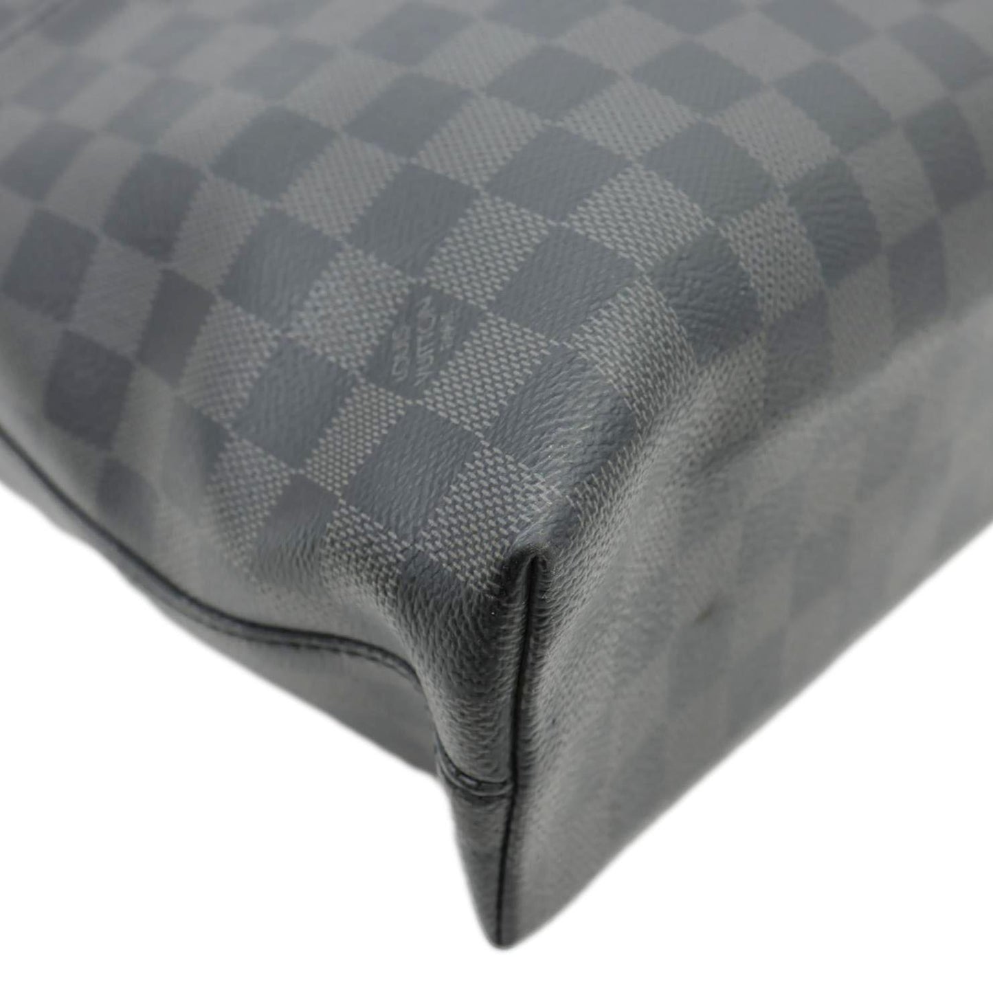 LOUIS VUITTON 7 Days A Week Damier Graphite Crossbody Bag Black