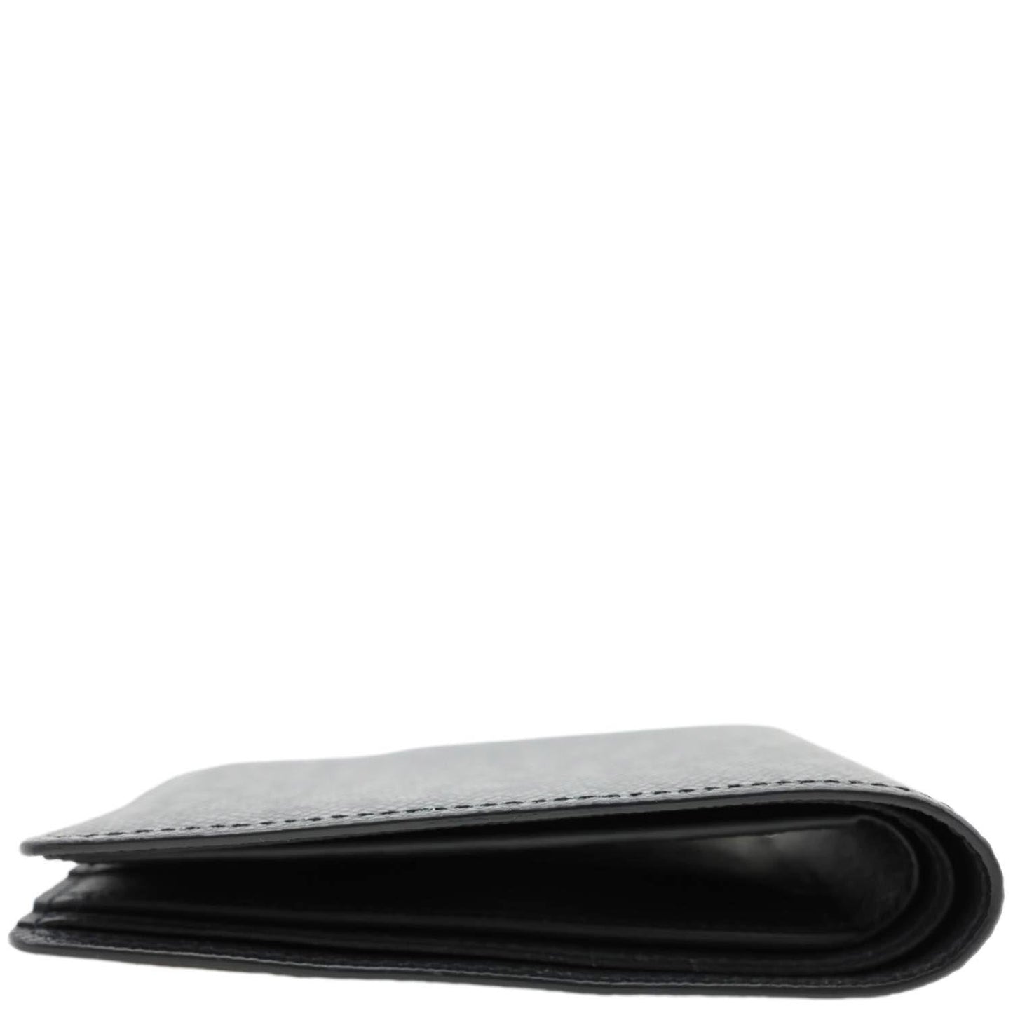 LOUIS VUITTON Amerigo Taiga Leather Wallet Black