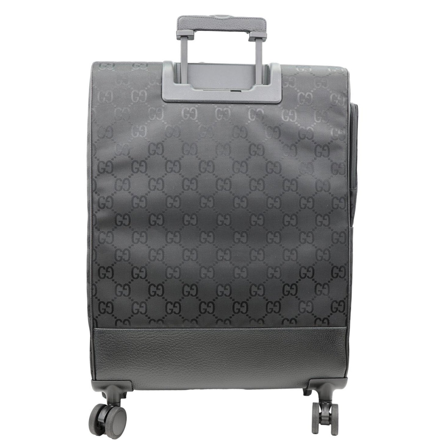 GUCCI Off The Grid Monogram Econyl Nylon Trolley Bag Black 674231