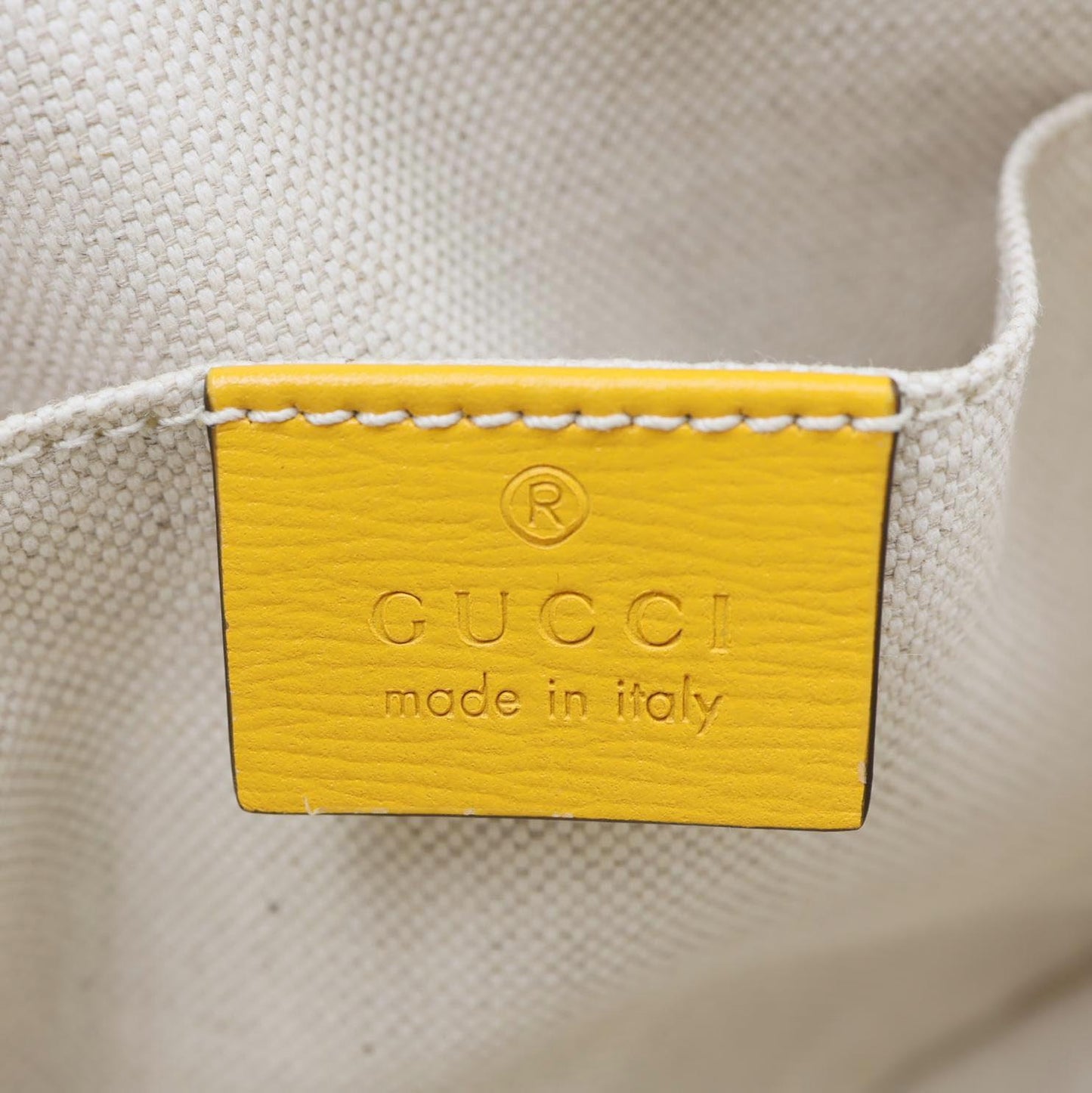 GUCCI Horsebit 1955 Mini Leather Crossbody Bag Yellow 640716